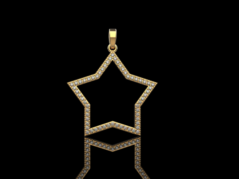 Sternanh&auml;nger Modell 687 3D Druckmodell