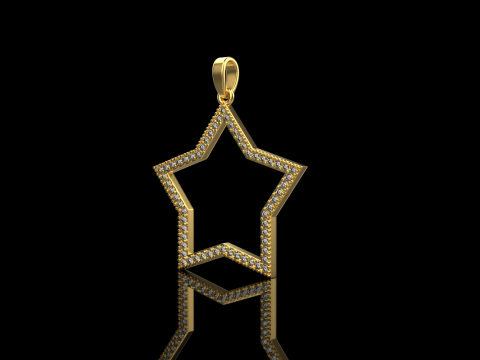 Sternanh&auml;nger Modell 687 3D Druckmodell