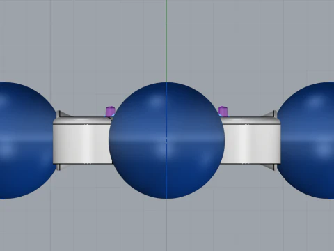 Pearl cross model 686 3D Print Model
