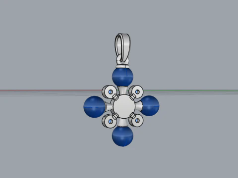 Pearl cross model 686 3D Print Model