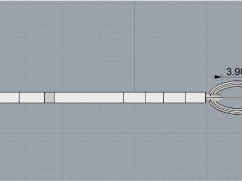 Cross model 685 3D Print Model