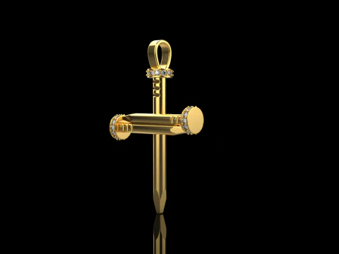 Крестик для ногтей модель 684 3D Принт Модель