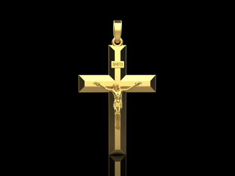 Jesus cross model 683 3D Print Model