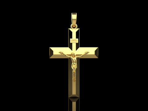 イエス・クロス モデル 683 3Dプリントモデル