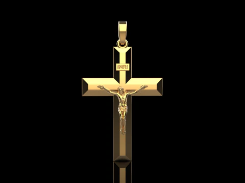 Jesus cross model 683 3D Print Model