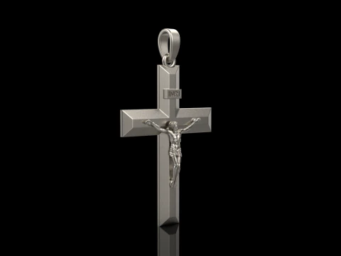 Jesus cross model 683 3D Print Model