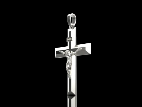 Jesus cross model 683 3D Print Model