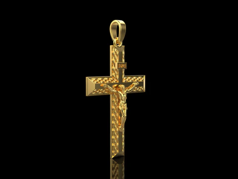 Jesus cross model 682 3D Print Model