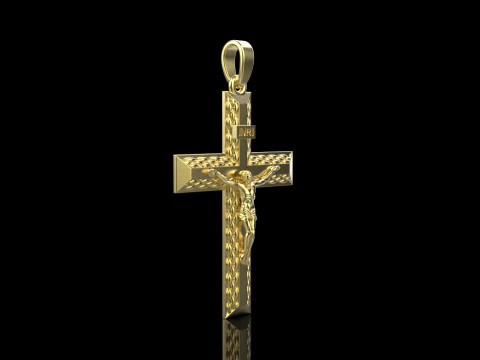 Jesus cross model 682 3D Print Model