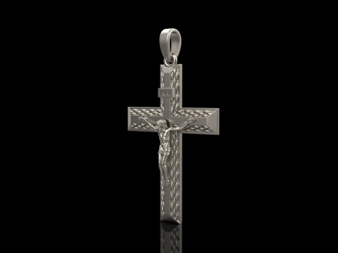 Jesus cross model 682 3D Print Model