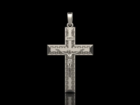 Jesus cross model 682 3D Print Model