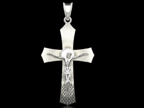 Jesus cross model 680 3D Print Model