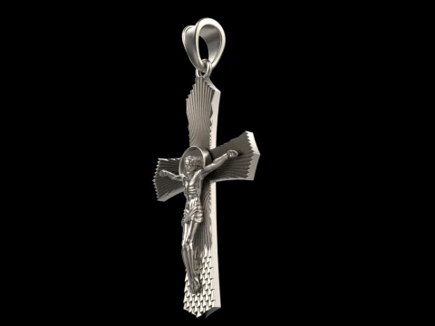 Jesus cross model 680 3D Print Model