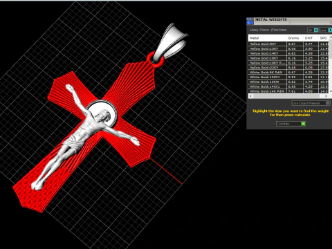 Jesus cross model 680 3D Print Model