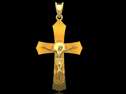 Jesus cross model 680 3D Print Model