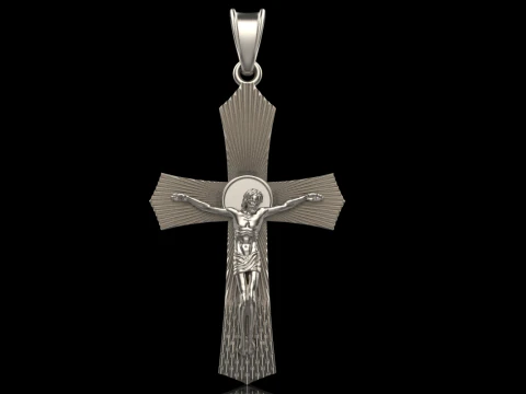 Jesus cross model 680 3D Print Model
