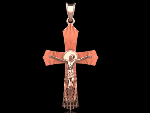 Jesus cross model 680 3D Print Model