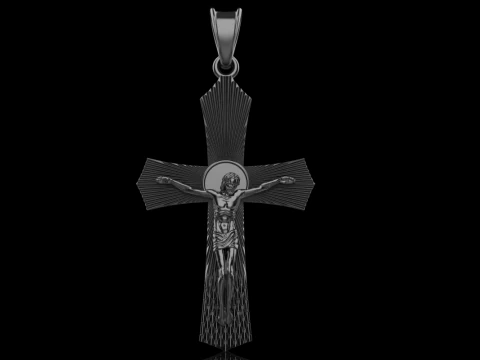 Jesus cross model 680 3D Print Model