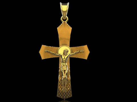 Jesus cross model 680 3D Print Model