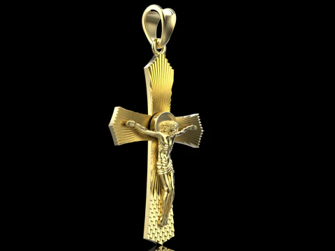 Jesus cross model 680 3D Print Model