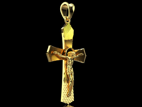Jesus cross model 680 3D Print Model