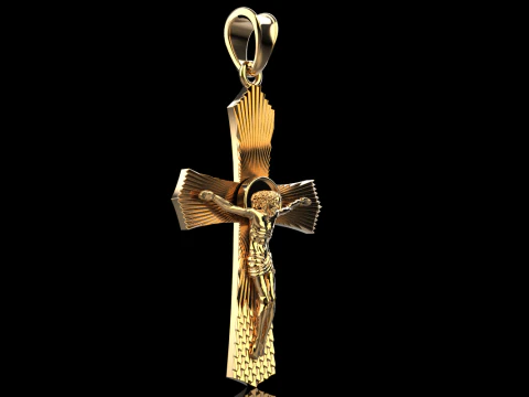Jesus cross model 680 3D Print Model