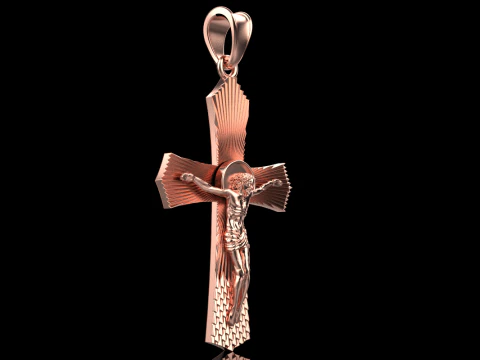 Jesus cross model 680 3D Print Model