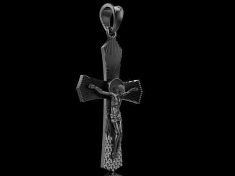 Jesus cross model 680 3D Print Model