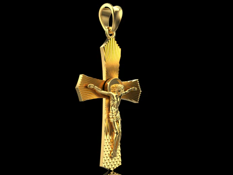 Jesus cross model 680 3D Print Model