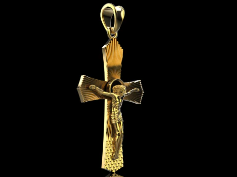 Jesus cross model 680 3D Print Model