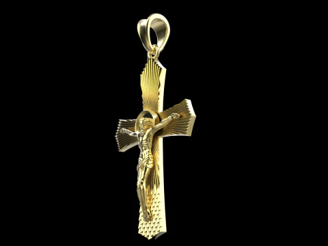 Jesus cross model 680 3D Print Model