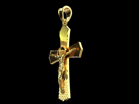 Jesus cross model 680 3D Print Model