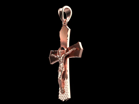 Jesus cross model 680 3D Print Model