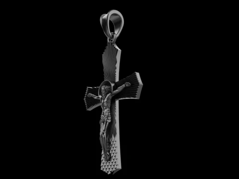 Jesus cross model 680 3D Print Model