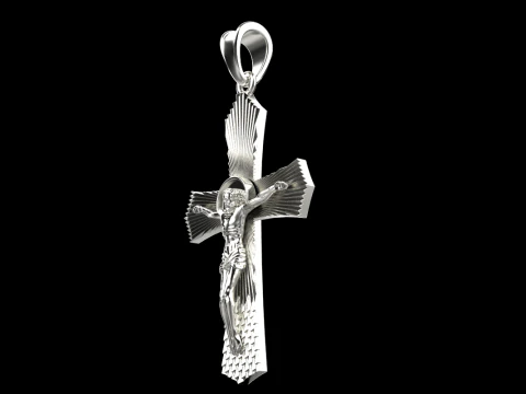 Jesus cross model 680 3D Print Model