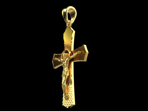 Jesus cross model 680 3D Print Model