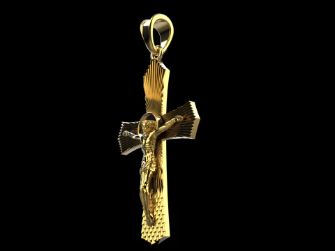 Jesus cross model 680 3D Print Model