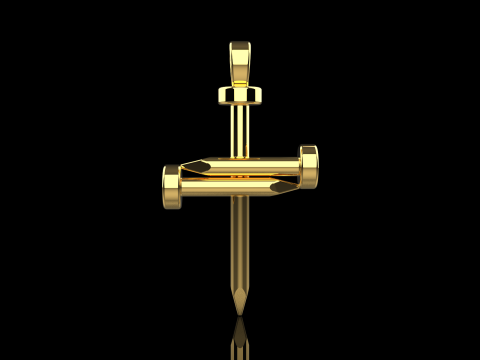 Nagelkreuz Modell 675 3D Druckmodell