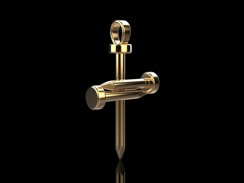 Nagelkreuz Modell 675 3D Druckmodell