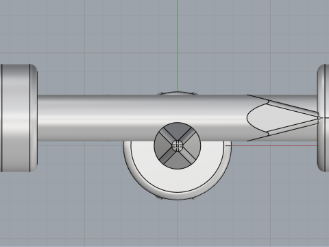 Nagelkreuz Modell 675 3D Druckmodell