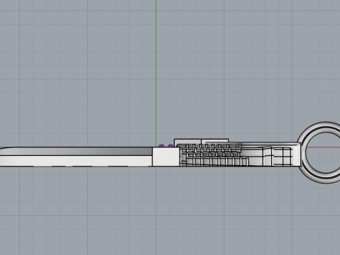 Aartsengel Micha&euml;l zwaard model 673 3D printmodel