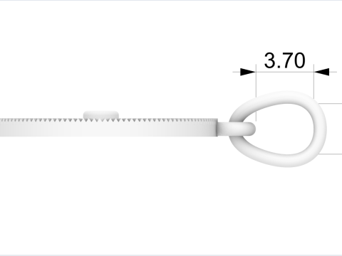 Pendentif rond serti chaton mod&egrave;le 671 Modèles 3D en vedette