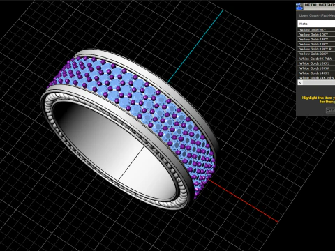 Wedding rings model 670 3D Print Model