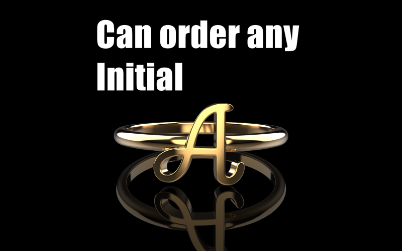 Anfangsbuchstabe A Ringmodell 669 3D Druckmodell .c4d .max .obj .3ds .fbx .stl .blend 