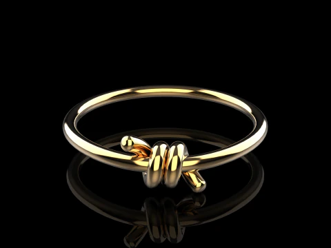 Обручка модель 668 3D Принт Модель