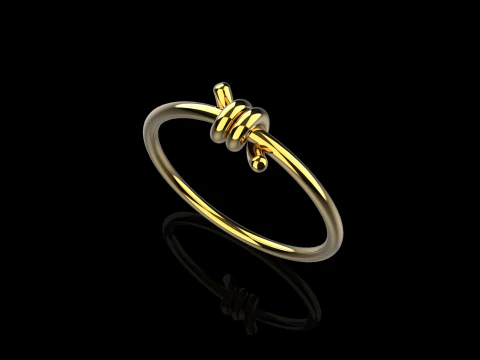 Wedding ring model 668 3D Print Model