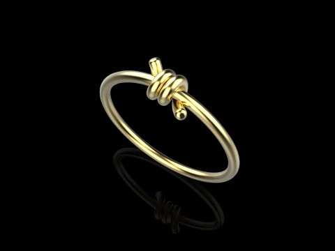 Wedding ring model 668 3D Print Model