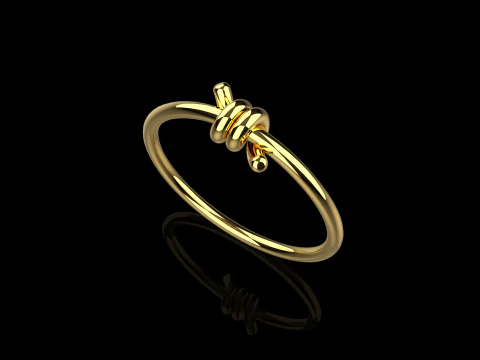 Wedding ring model 668 3D Print Model