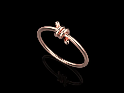 Wedding ring model 668 3D Print Model