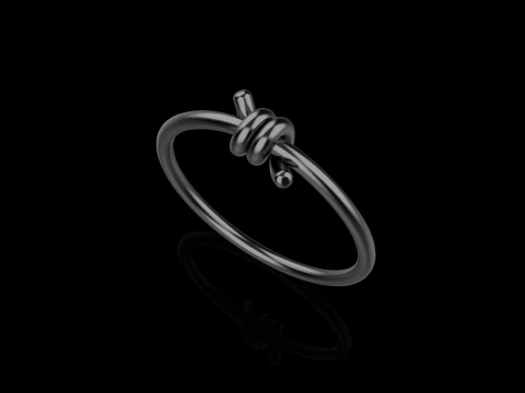 Wedding ring model 668 3D Print Model